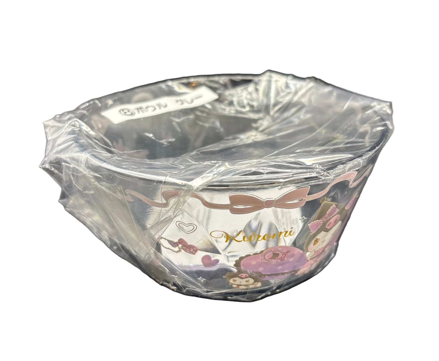 Kuromi Plastic 400ml Japanese Sanrio Bowl