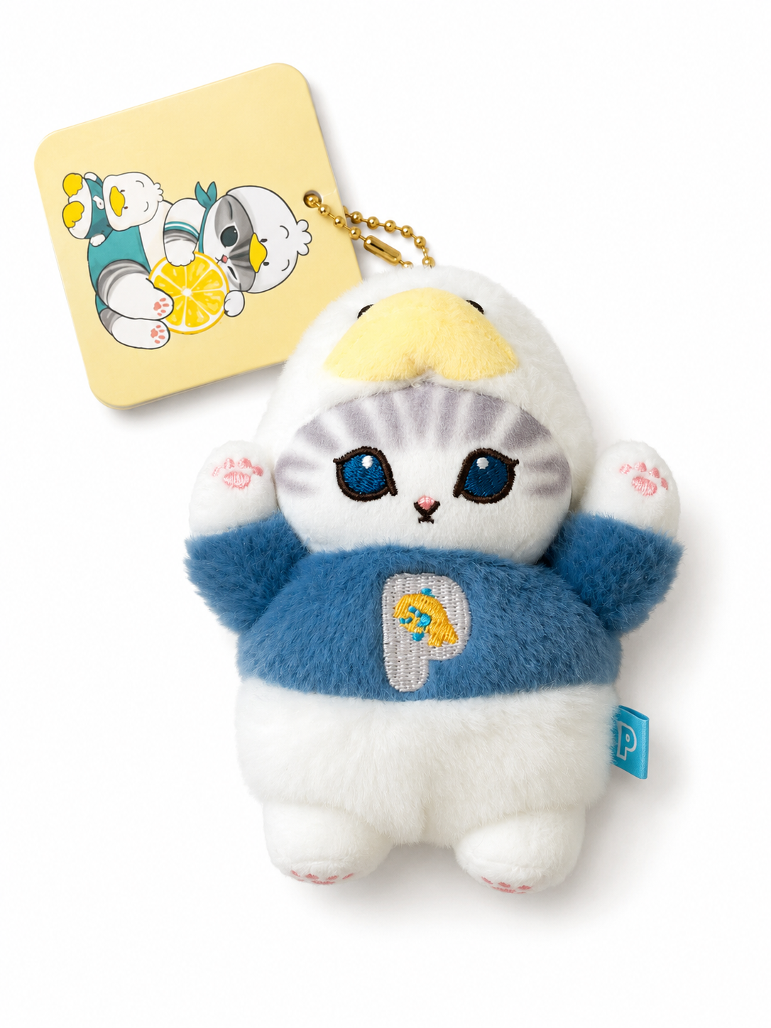 Pekkle Mofusand Sanrio Plush Keychain