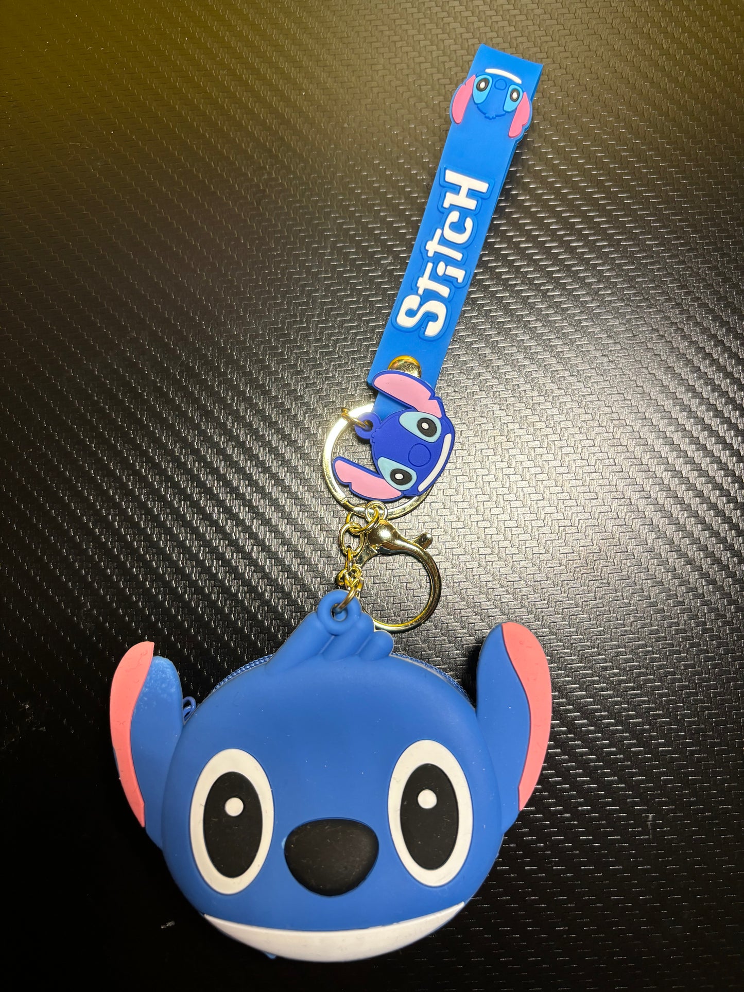 Character Silicone Purse Keychain