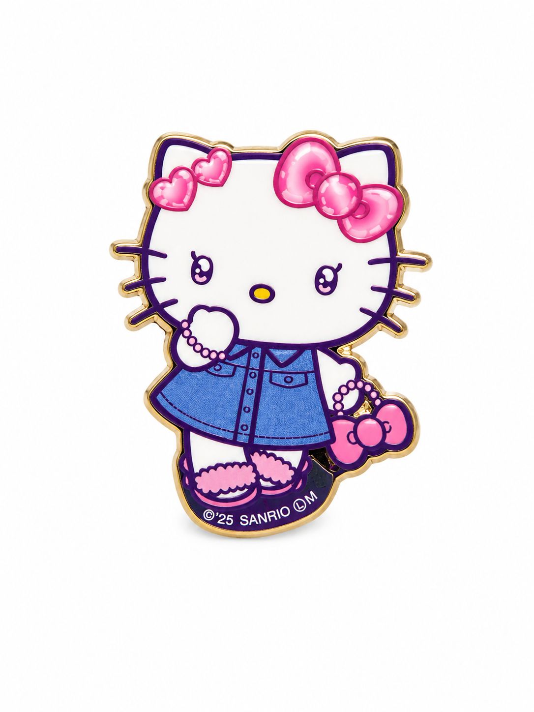 Hello Kitty Holo Acrylic Japanese Sanrio Badge