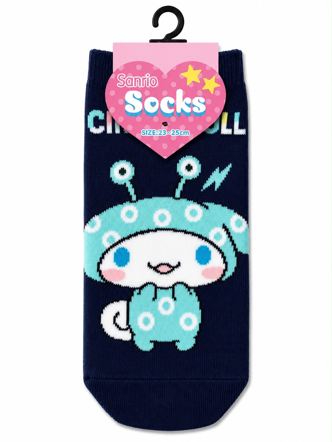 Cinnamoroll Navy Alien 23-25cm Sanrio Socks