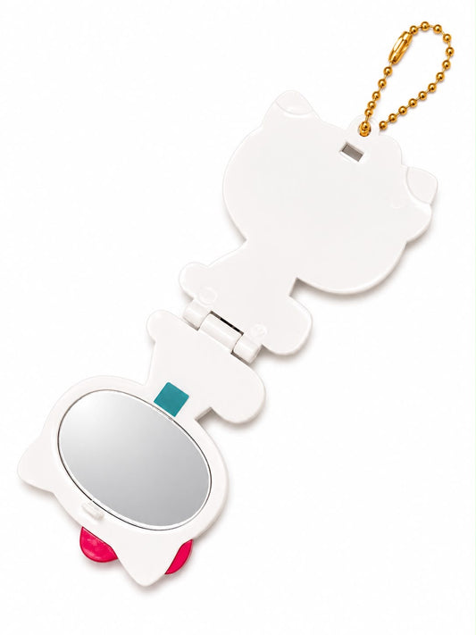 Hello Kitty Mini Flip Mirror Japanese Sanrio Keychain