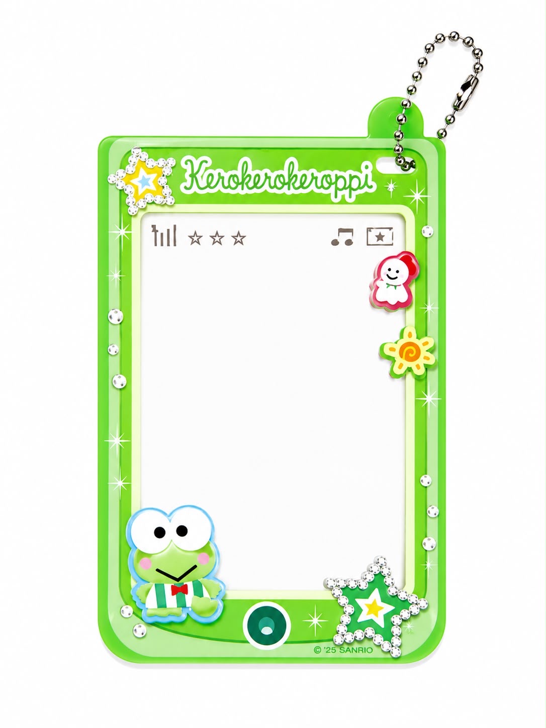 Cell Phone Keroppi Japanese Sanrio Card Toploader