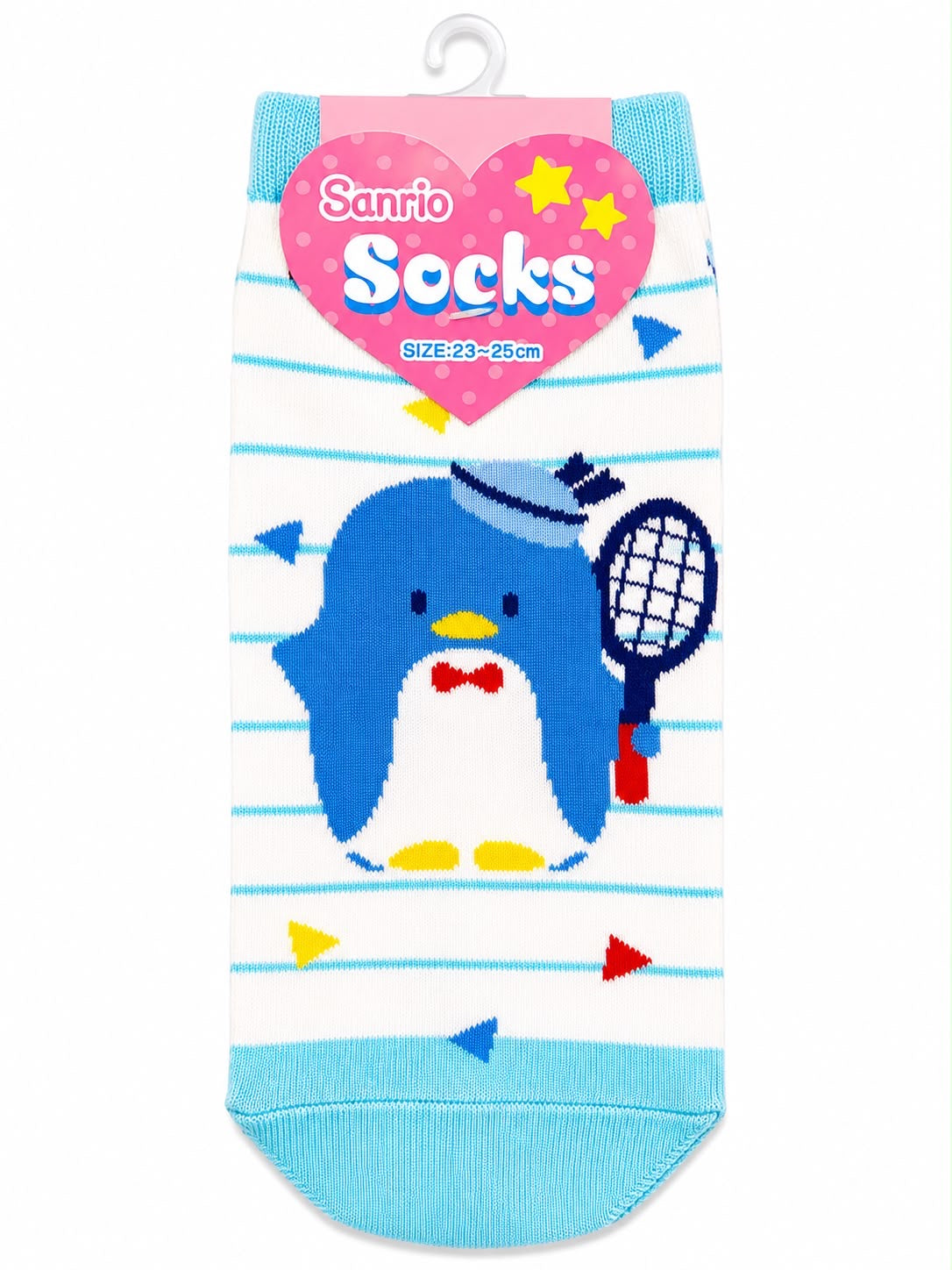 Tuxedo Sam White Stripe 23-25cm Japanese Sanrio Socks