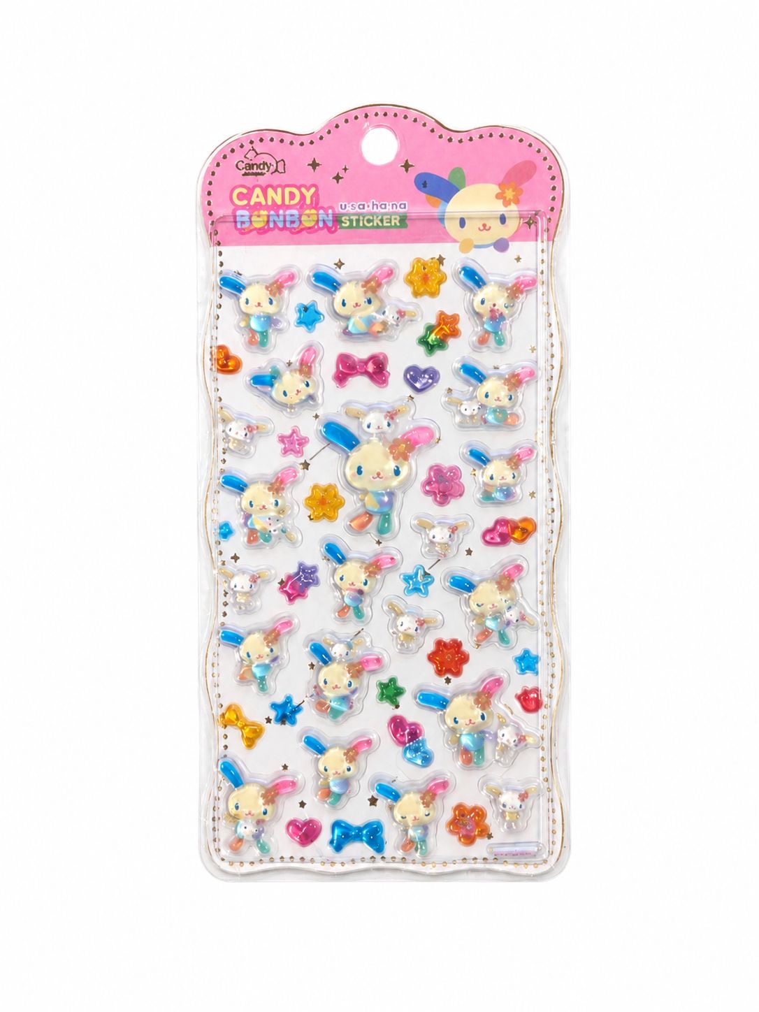 Usahana 3D Bubble Sanrio Sticker Sheet