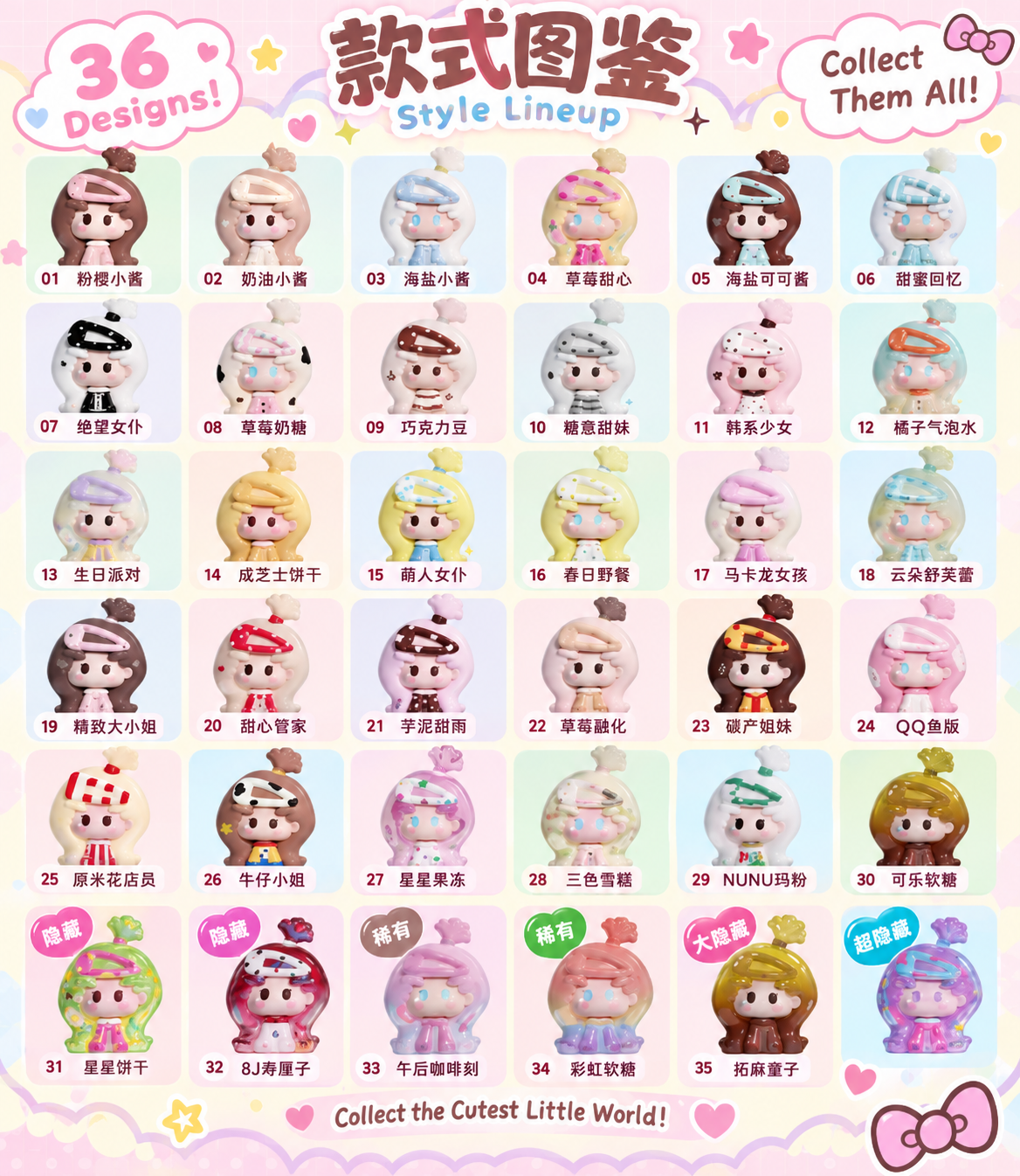 NuNu Hair Clip Figure Blind Bag