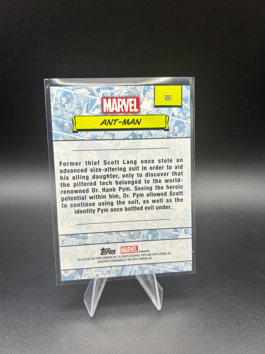 2024 Topps Chrome Marvel Ant-Man Sapphire Base