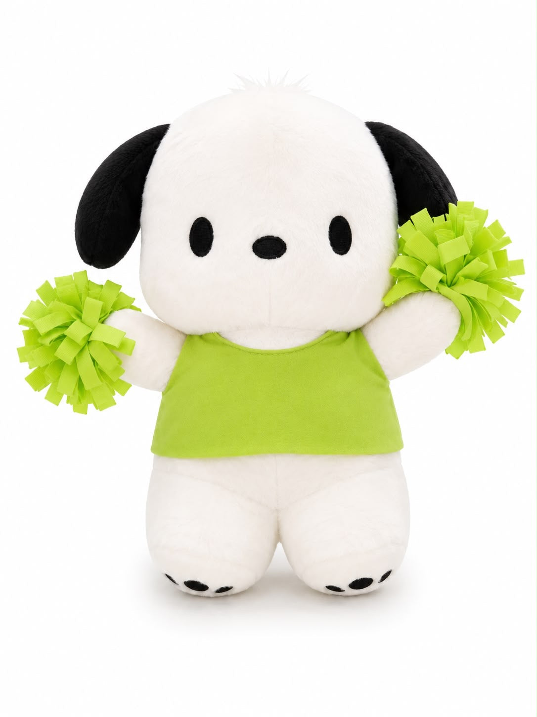 Pochacco Green Cheerleader 34cm Japanese Sanrio Plush