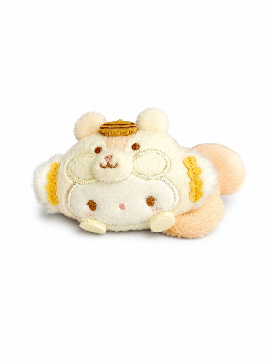 Cogimyun Squirrel Fluffy Japanese Sanrio Plush Badge