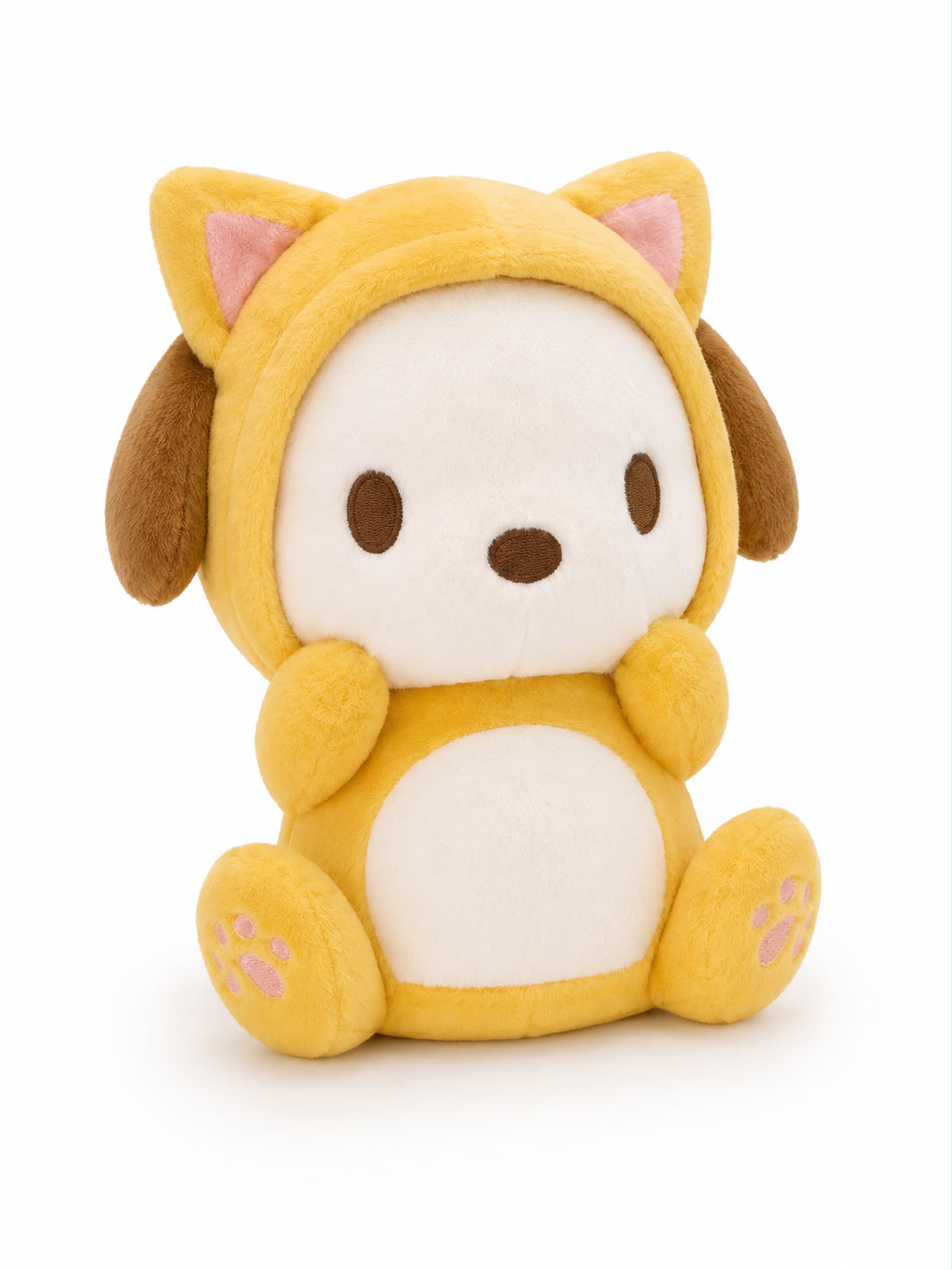 Pochacco Brown Kitty Japanese Sanrio Plush