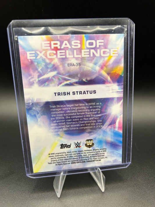 2026 WWE Topps Chrome Trish Stratus Eras EOE /199 Teal
