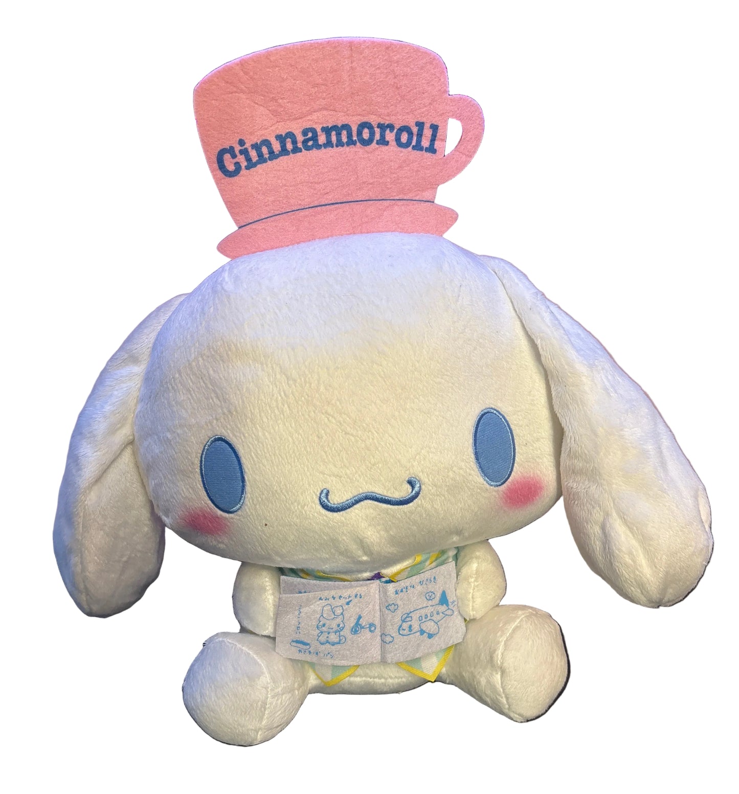 Cinnamoroll Pink Teacup Medium Japanese Sanrio Plush