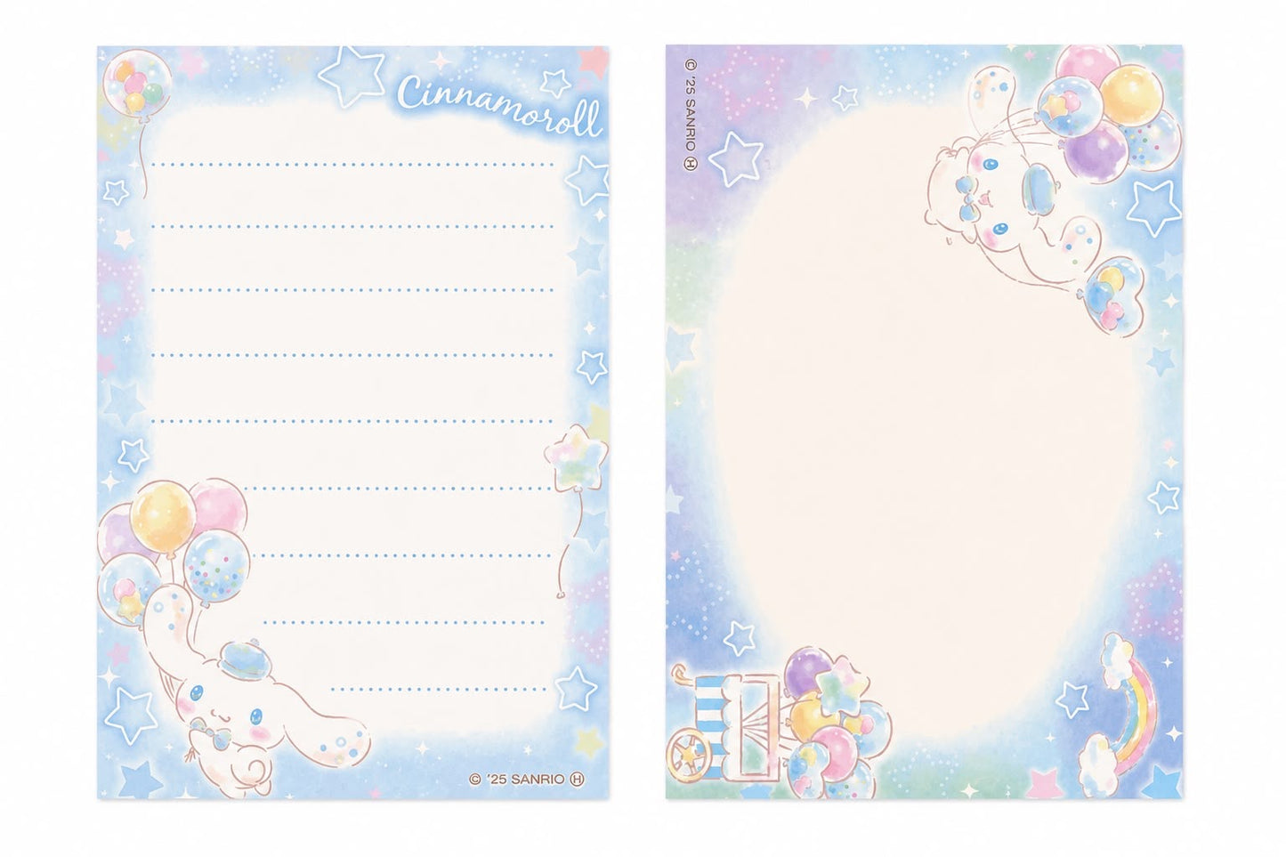 Colourful Cinnamoroll Mini Sanrio Notebook