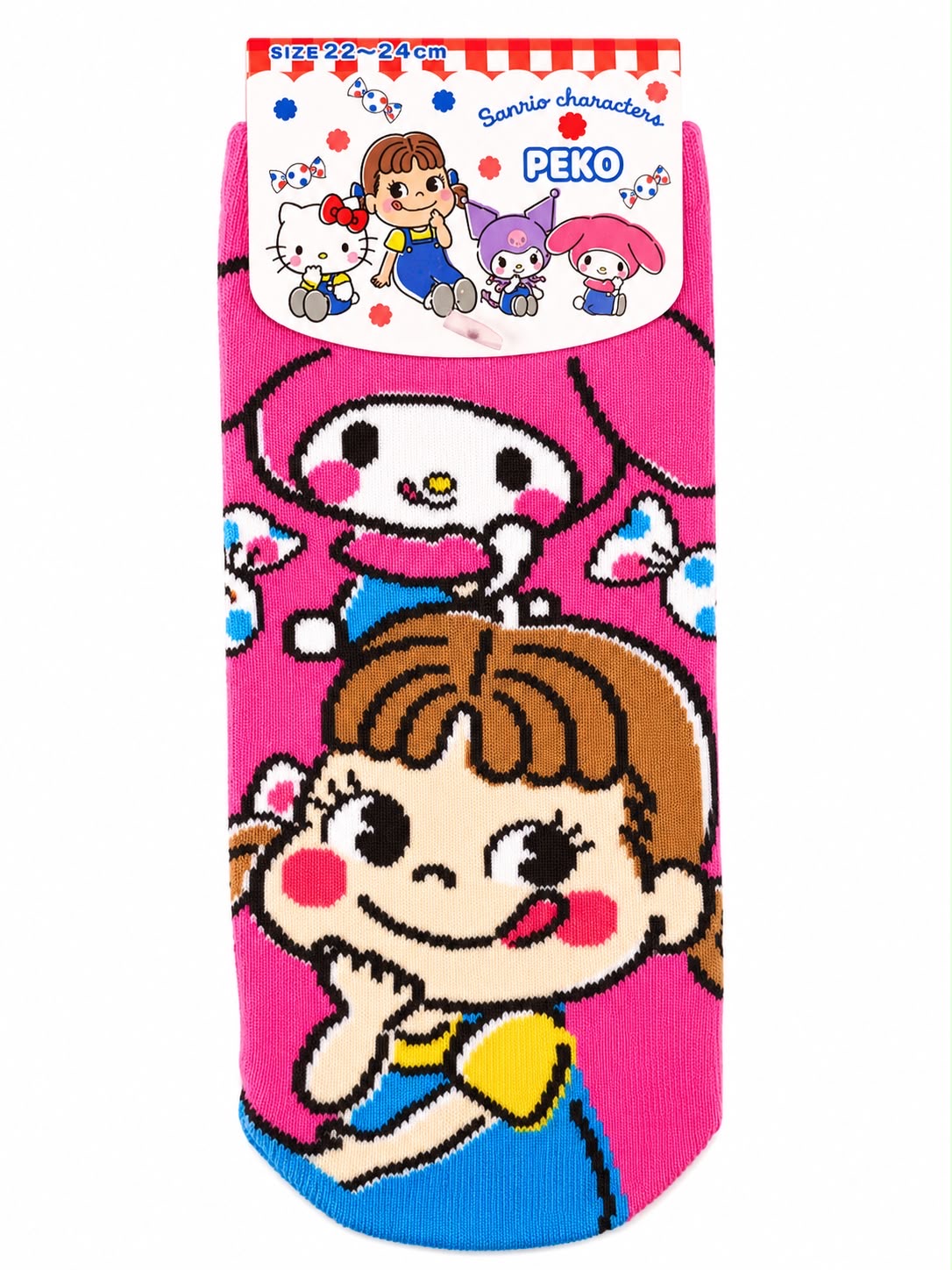 Melody x Peko 22-24cm Japanese Sanrio Socks