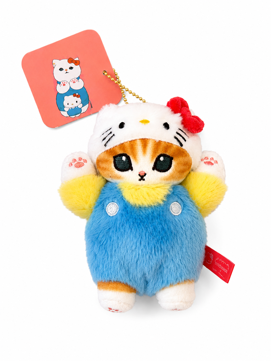 Hello Kitty Mofusand Sanrio Plush Keychain