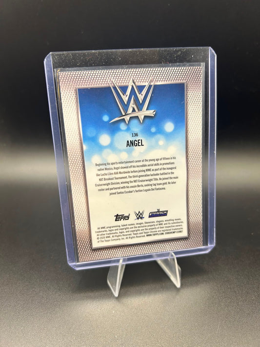 2026 WWE Topps Chrome Angel /10 Purple Geometric Breakers Delight