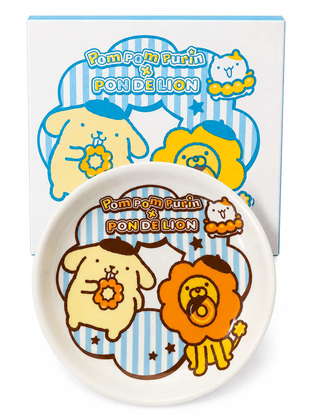PomPomPurin x Pon De Lion Ceramic Plate Japanese Sanrio