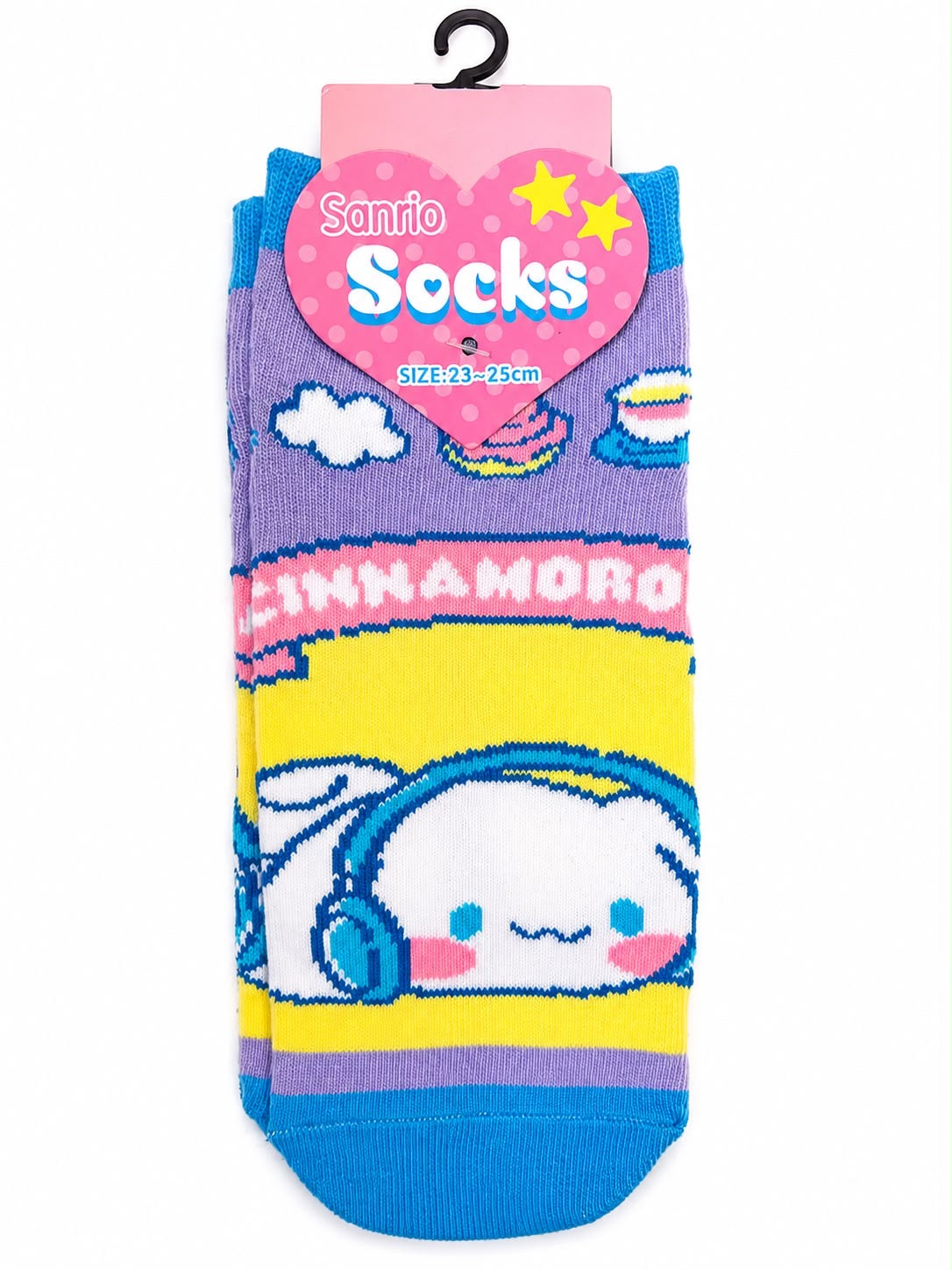 Cinnamoroll Headphones Chill 23-25cm Sanrio Socks