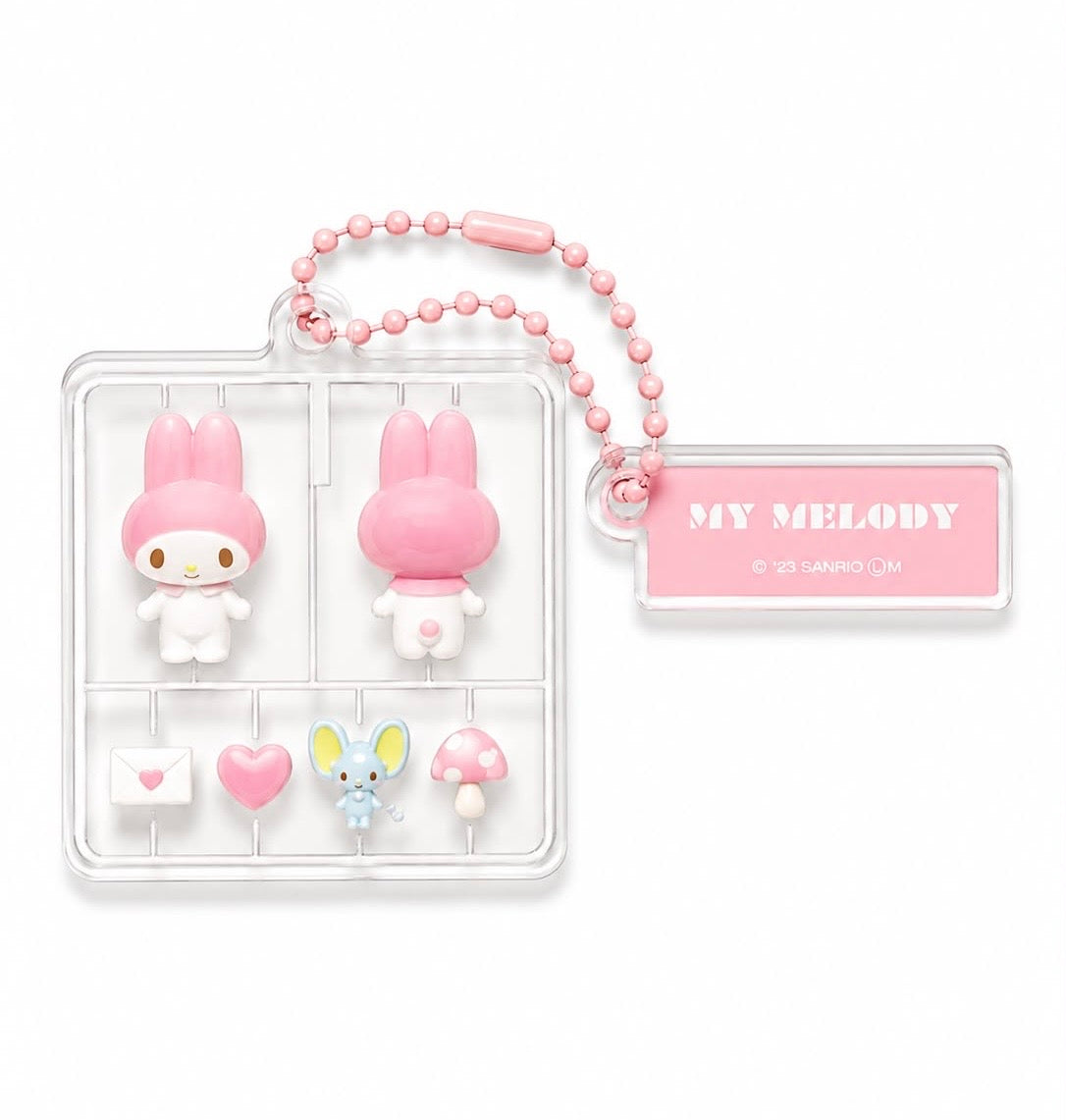 Melody Model Acrylic Japanese Sanrio Keychain