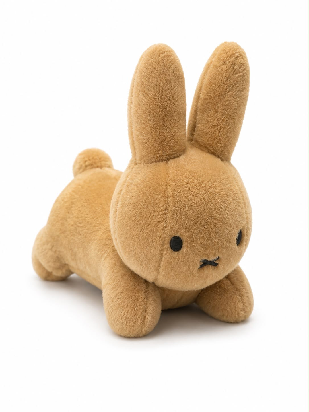 Miffy Brown Jumping Bunny Japanese Plush Keychain