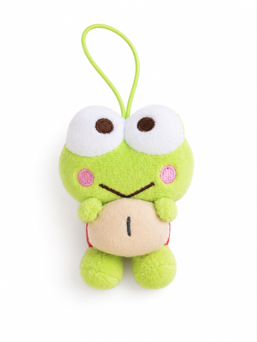 Keroppi Nut Mini Japanese Sanrio Plush Keychain