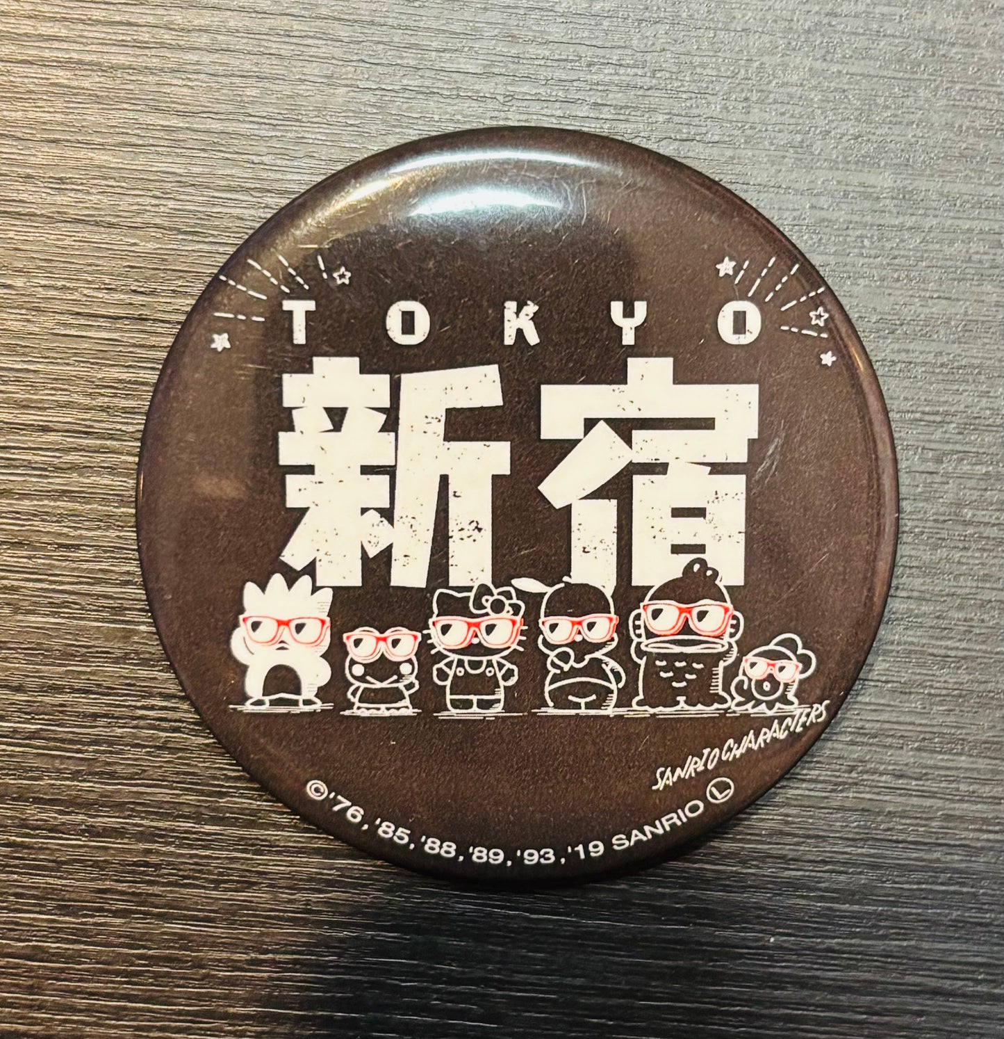 Tokyo Ninjas 2019 5.5cm Japanese Sanrio Badge