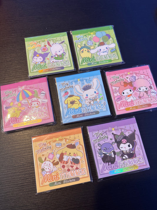 Mini Sticker Pad Booklet