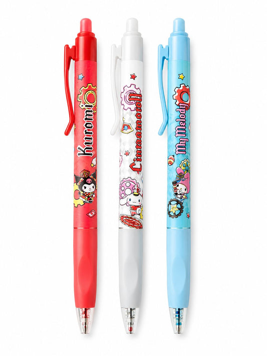 Circus 3pc Sanrio Gel Pen Set