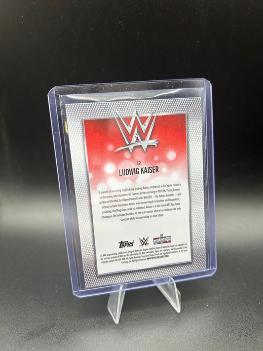 2026 WWE Topps Chrome Ludwig Kaiser /75 Purple