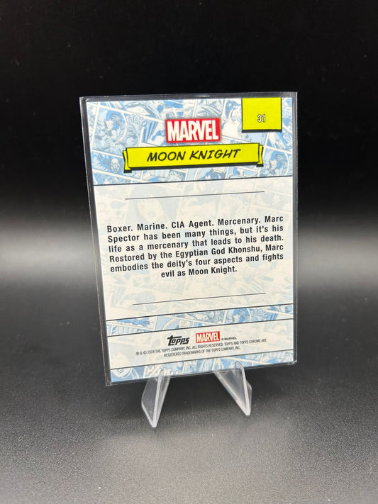 2024 Topps Chrome Marvel Moon Knight Sapphire Base