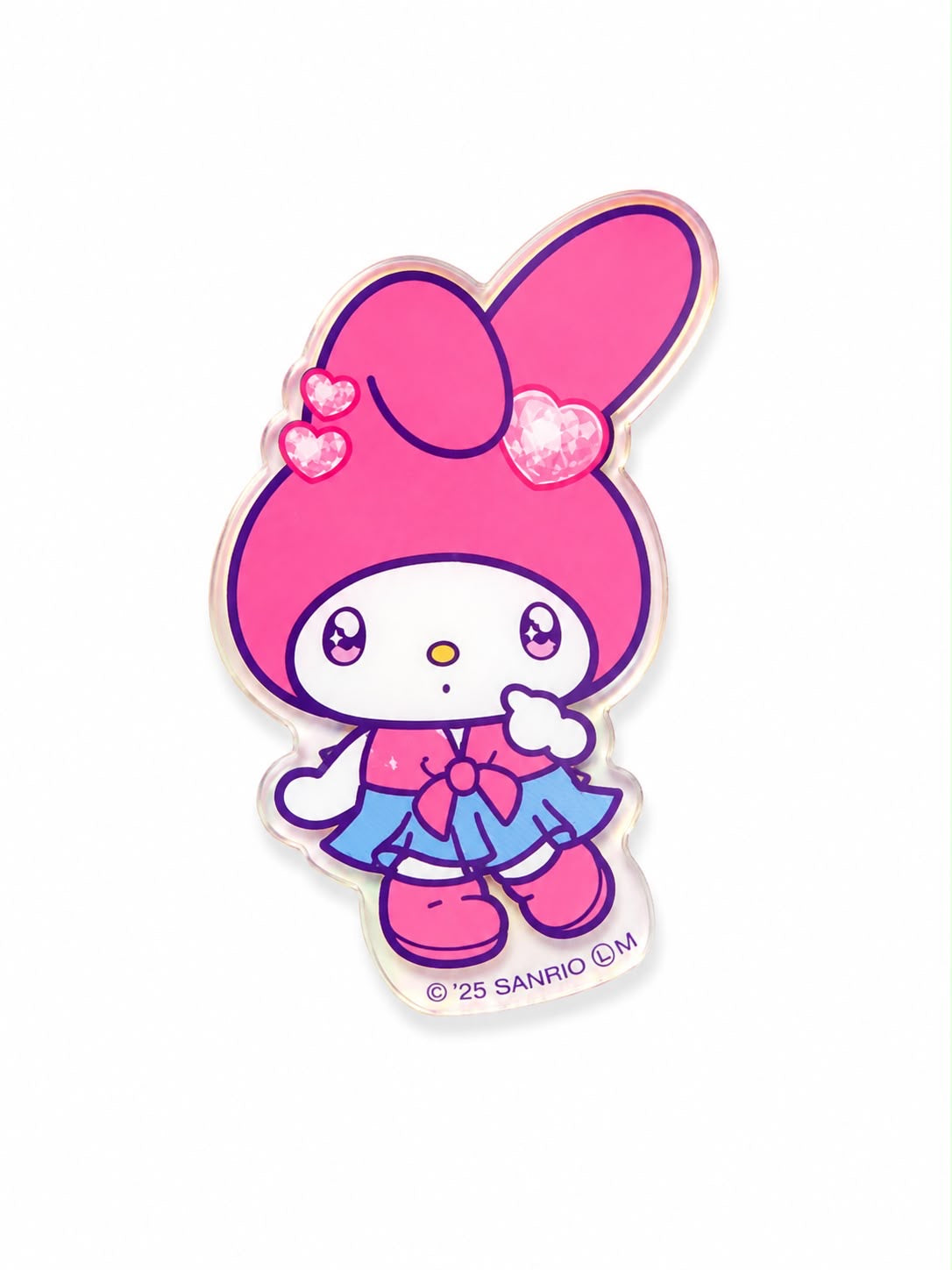 Melody Holo Acrylic Japanese Sanrio Badge