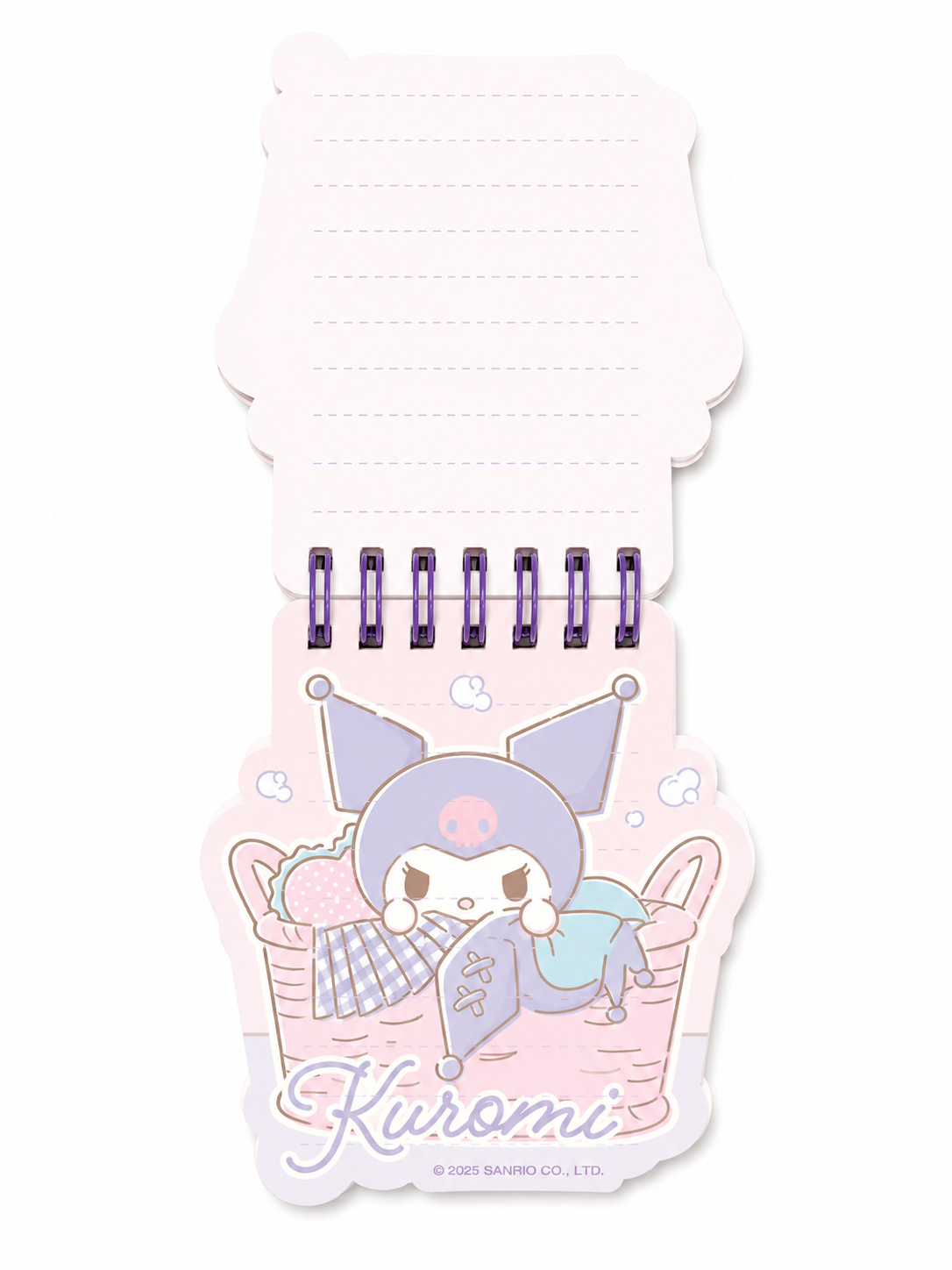 Kuromi Sparkles Shaped Sanrio Notebook