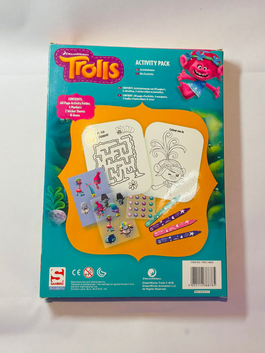 Dreamworks Trolls Activity Pack