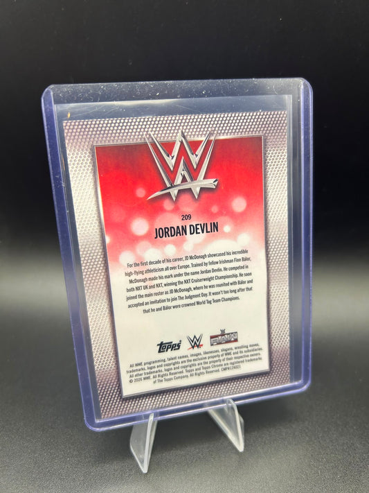 2026 WWE Topps Chrome JD Jordan Devlin 209 IV Alternate Persona
