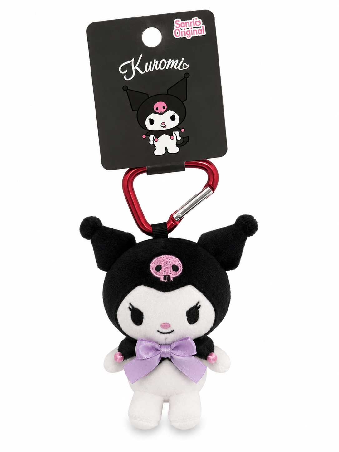 Kuromi Sanrio Plush Keychain