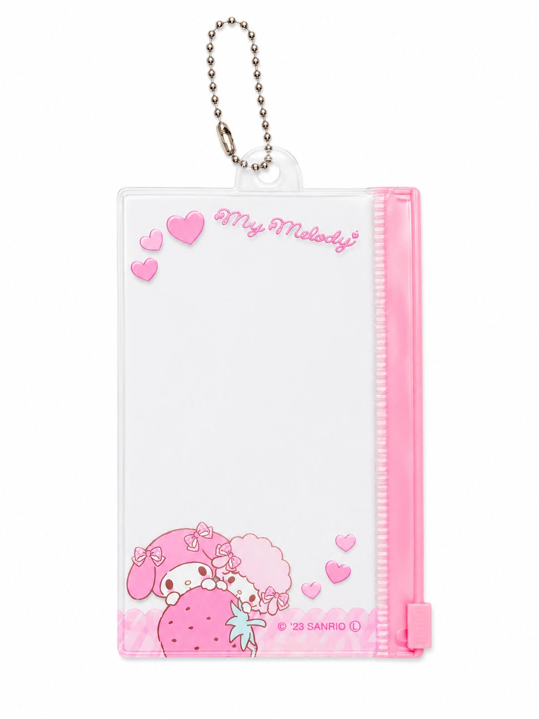Melody x Sweet Piano Mini Ziplock Japanese Sanrio Keychain