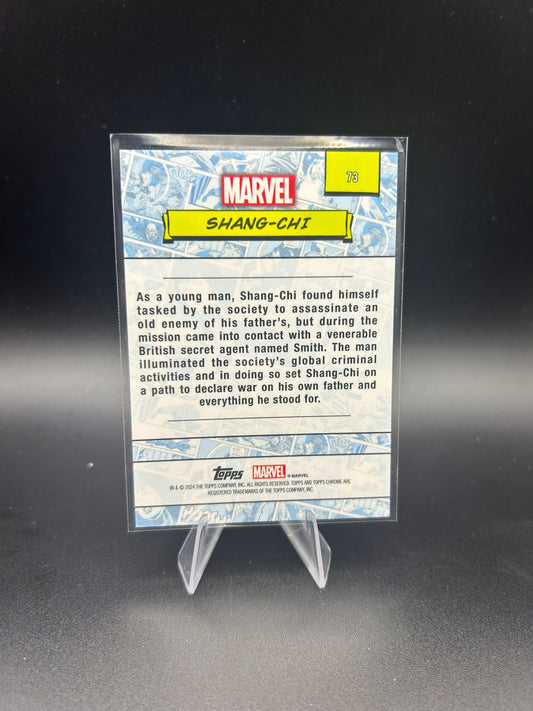2024 Topps Chrome Marvel Shang-Chi Sapphire Base