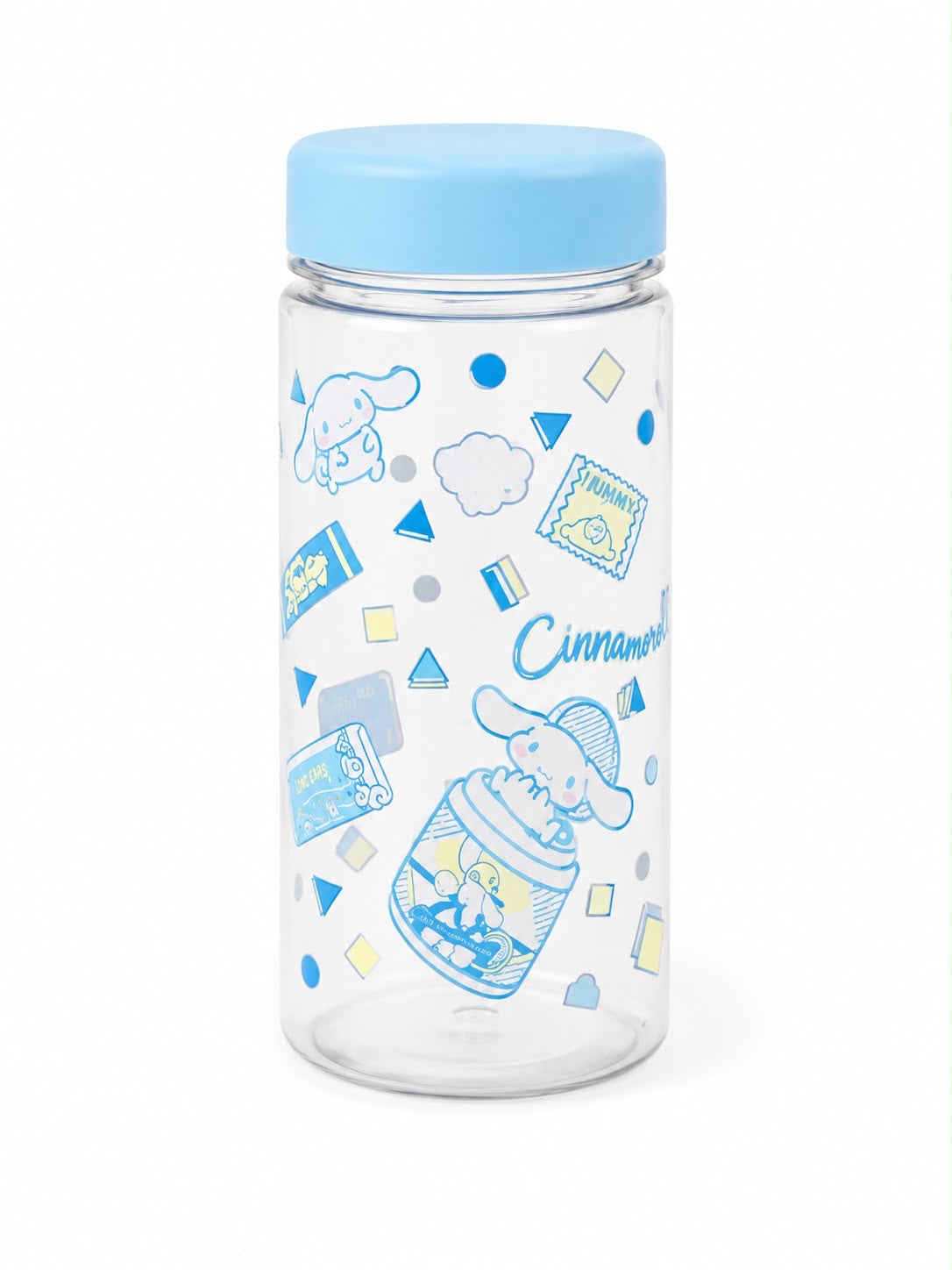 Cinnamoroll Small Jar Clear 350ml Screw Top Japanese Sanrio Bottle