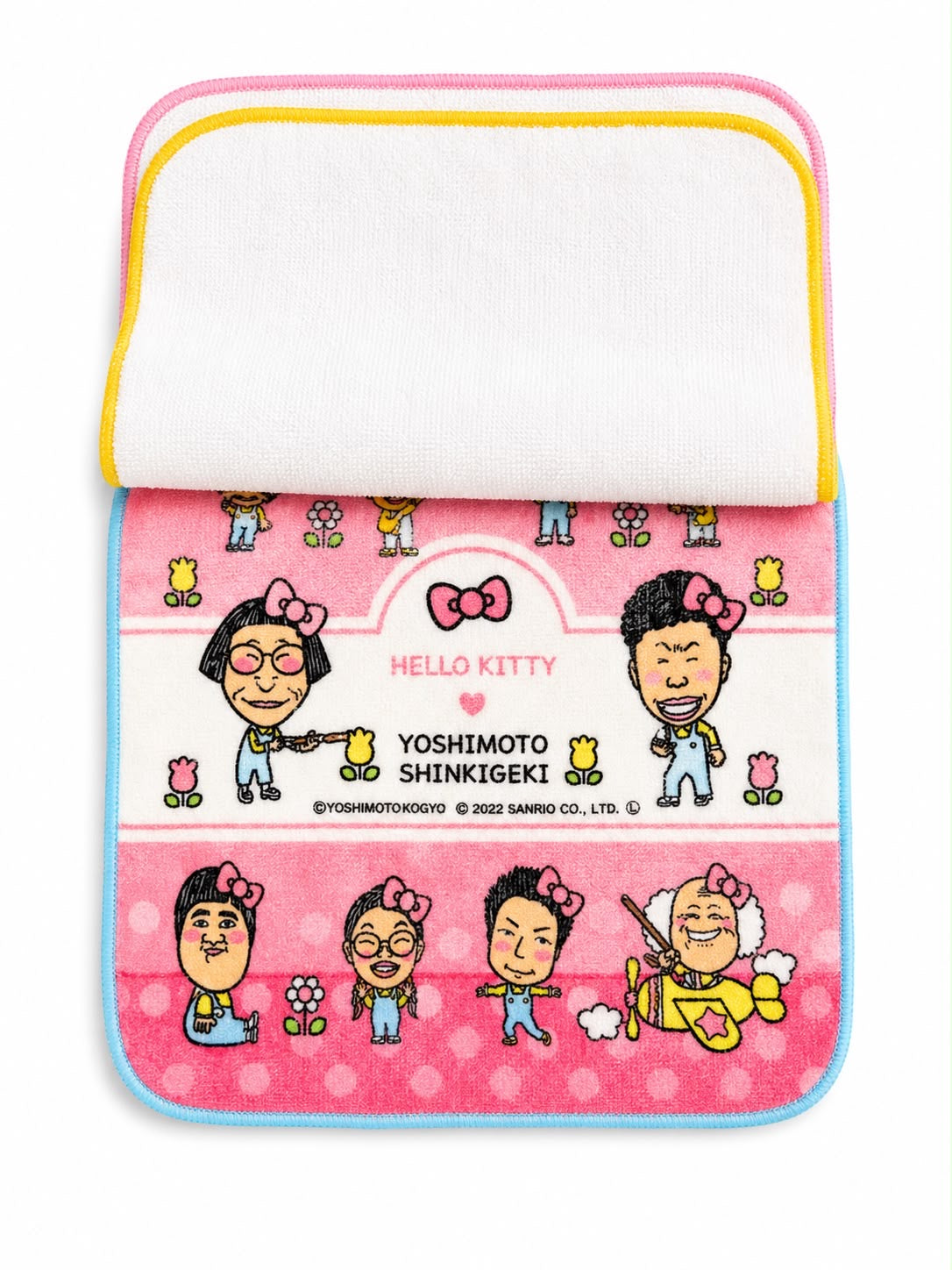 Yoshimoto Shinageki 3pc Japanese Sanrio Face Clothes