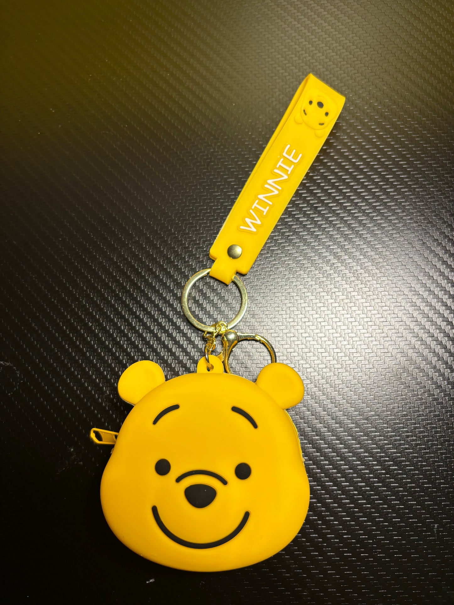 Character Silicone Purse Keychain