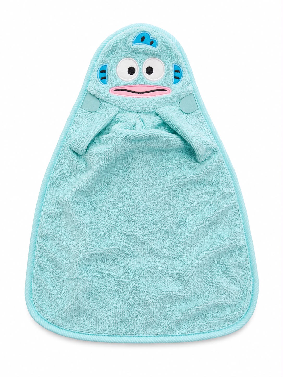 Hangyodon Blue Flannel Hand Drying Towel Japanese Sanrio