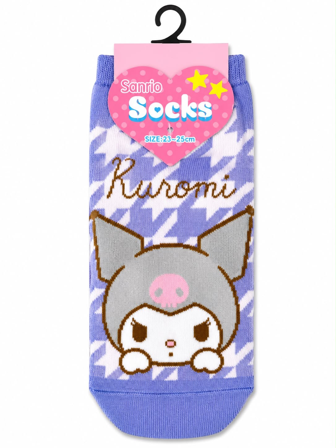 Kuromi Dogtooth 23-25cm Sanrio Socks