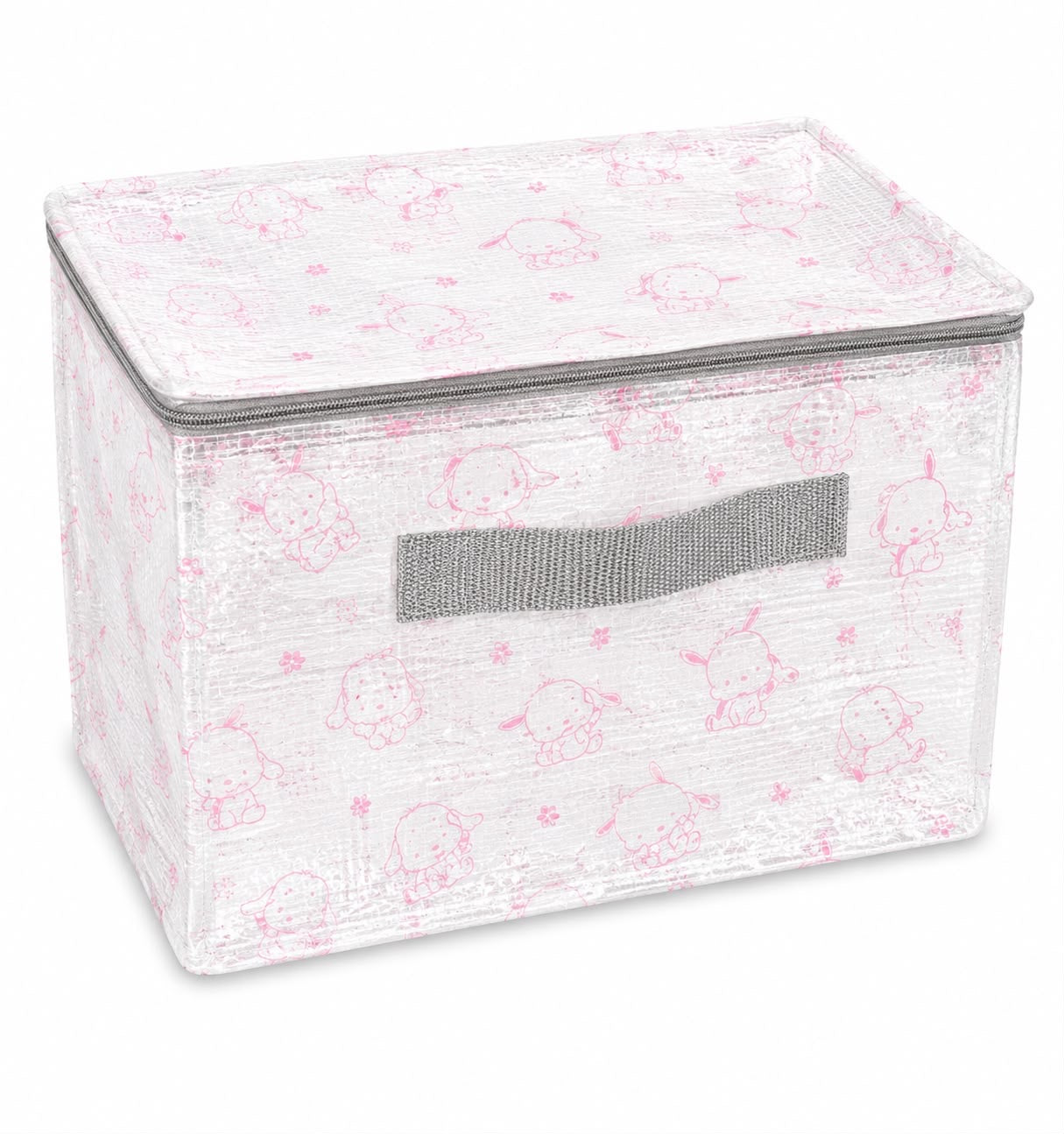 Large Pochacco Mesh PVC Japanese Sanrio Storage Box