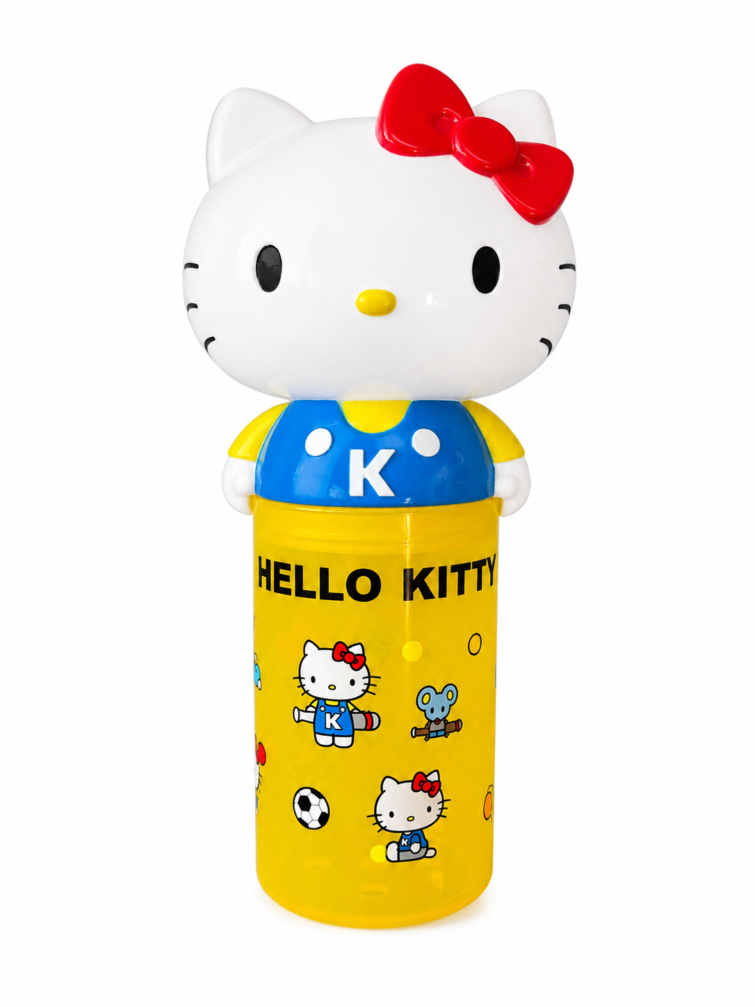 Hello Kitty Yellow Toiletries Plastic Case Japanese Sanrio