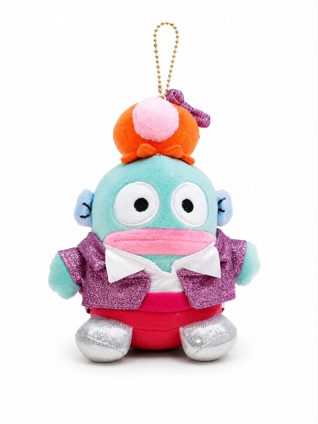 Hangyodon & Sayuri Disco Japanese Sanrio Plush Keychain