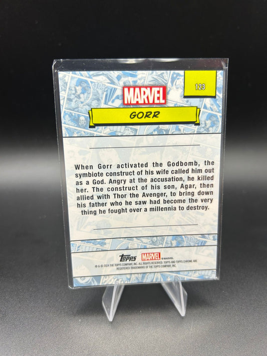 2024 Topps Chrome Marvel Gorr Sapphire Base