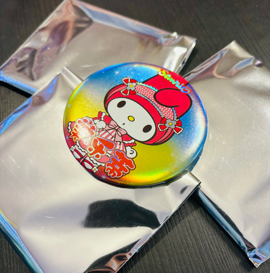 Sanrio Rainbow Laser Blind Badge