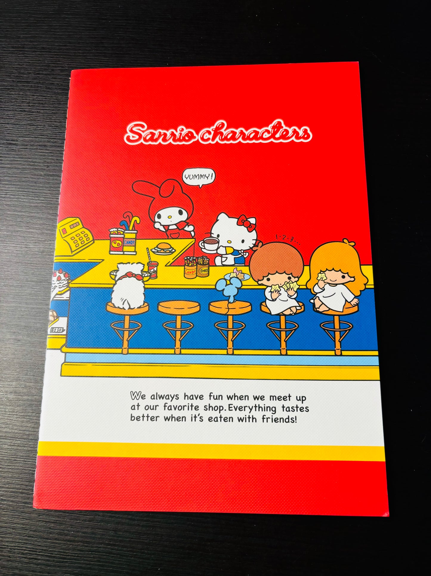 Large Colourful Page Notebooks