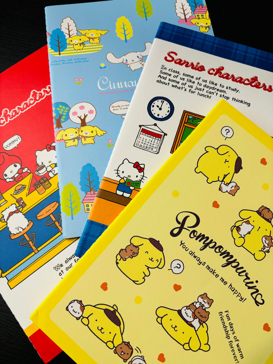 Large Colourful Page Notebooks