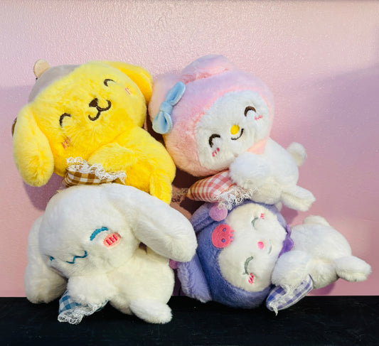 Soft n Fluffy Sleepy Pillow Keychain Bag Clip Accessory